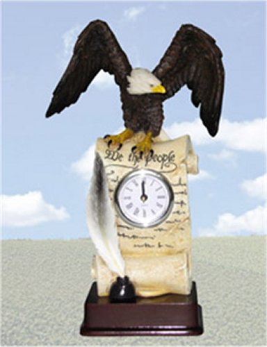 EGD29299 Constitutional Moment Eagle Clock